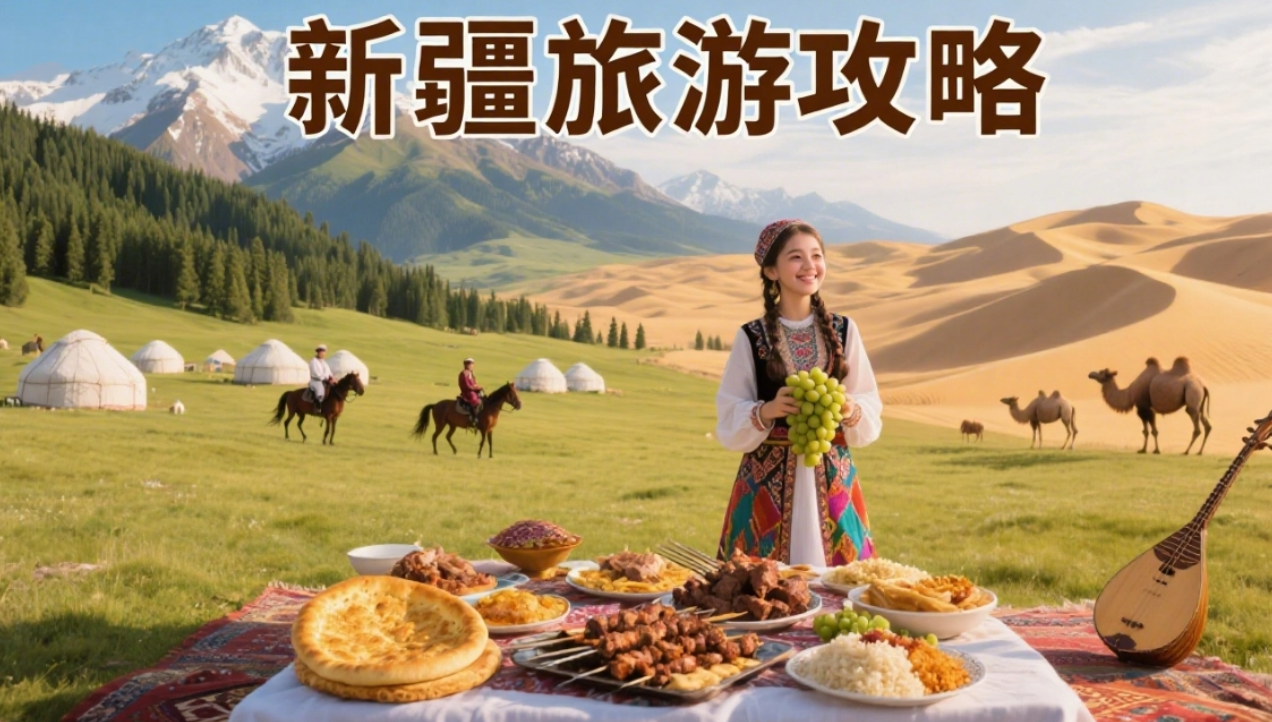 新疆旅游攻略 | 小众宝藏地 + 特色美食全收录✨|黑猫BLOG