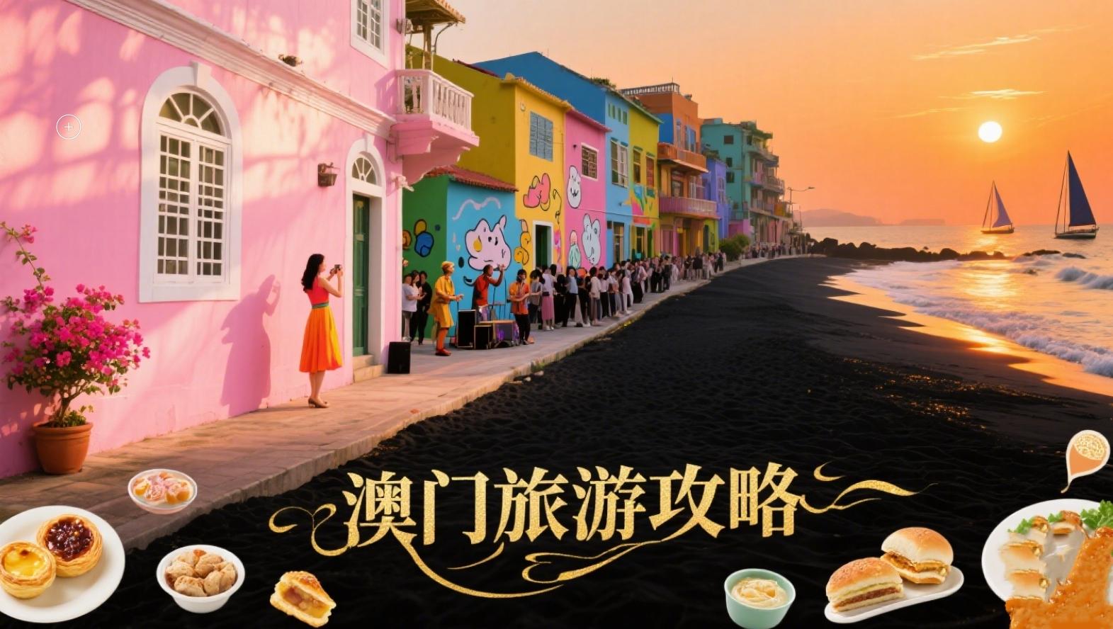 澳门暴走4天3夜攻略｜避开人潮的地道玩法+秘境探索+葡式美食地图-黑猫BLOG