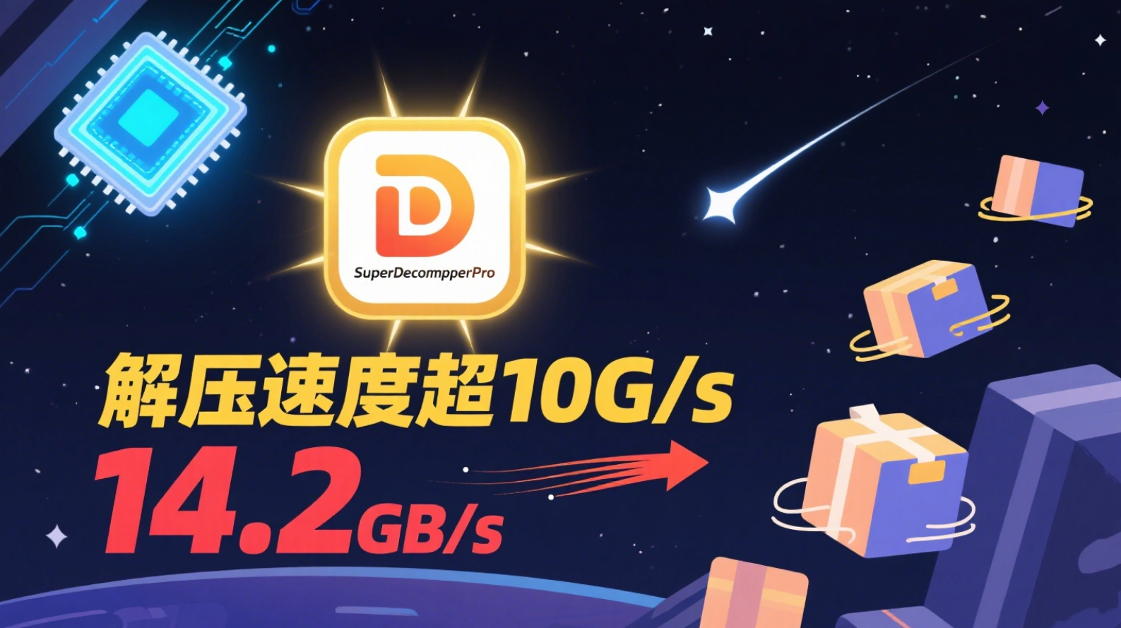 超高速解压神器 SuperDecompressorPro|黑猫BLOG
