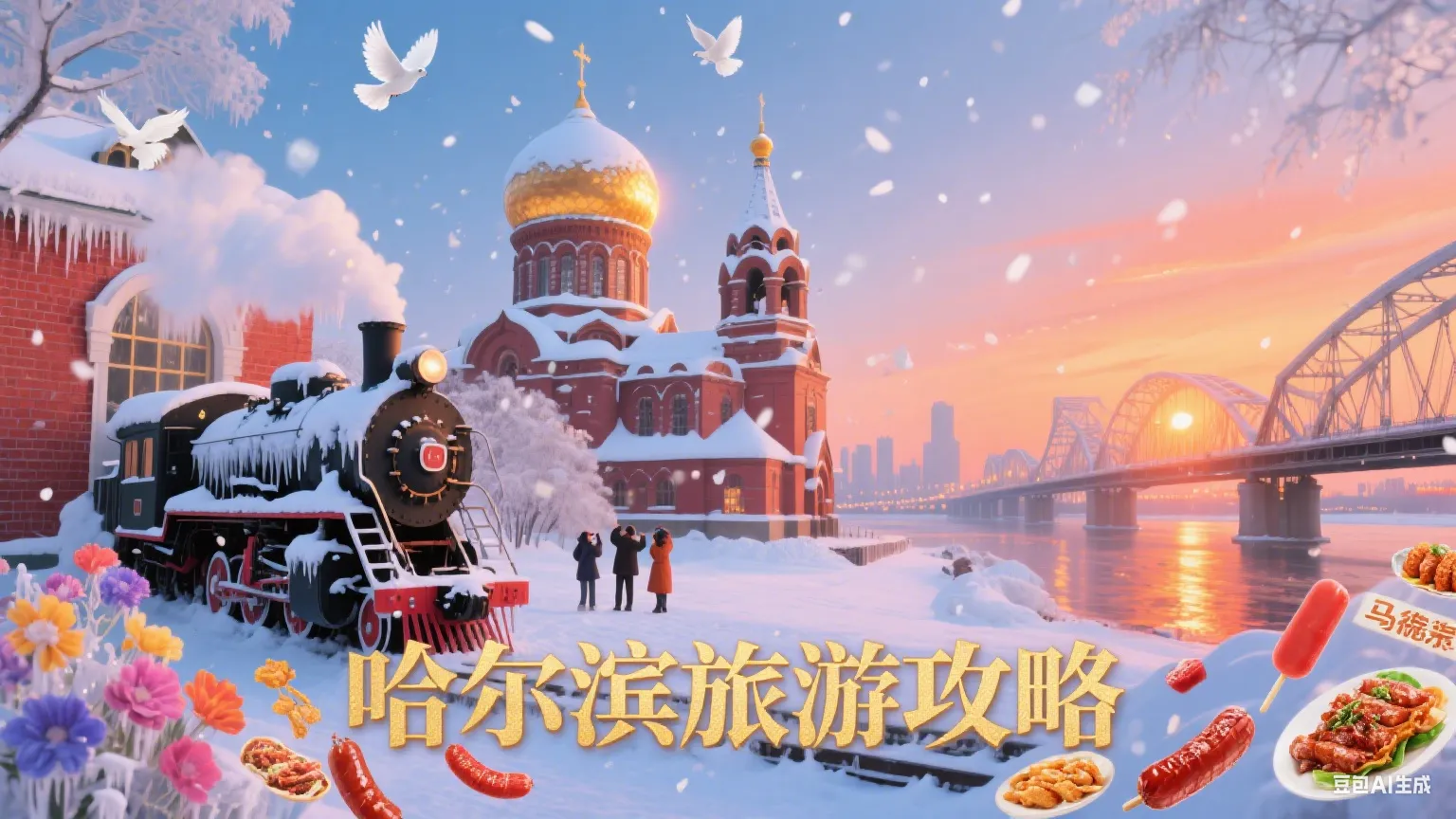 冰雪奇缘の哈尔滨攻略｜3天2夜解锁冰城硬核玩法+本地人私藏地图