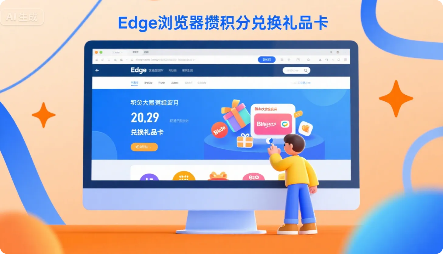 Edge浏览器白嫖福利：攒积分换礼品卡，Lv2还能领B站大会员！-黑猫博客